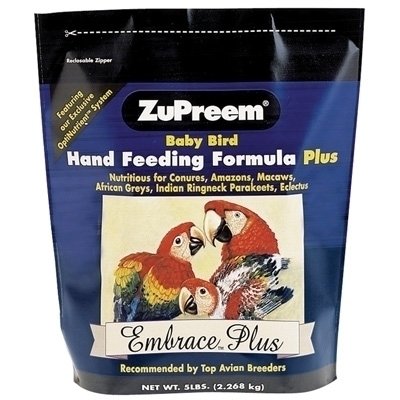 ZuPreem Hand-Feeding Embrance Plus - 2,268kg