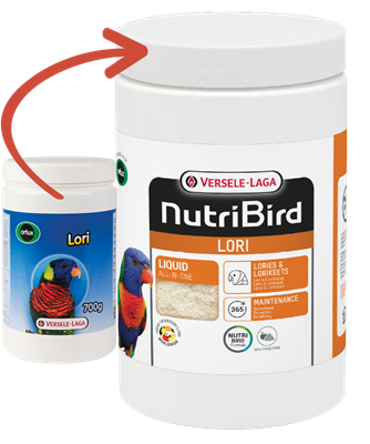 NutriBird Lori 700g