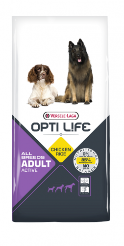 Opti Life - Adult Active All Breeds 12,5kg