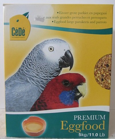 CéDé Premium Eggfood - velký papoušek 5kg